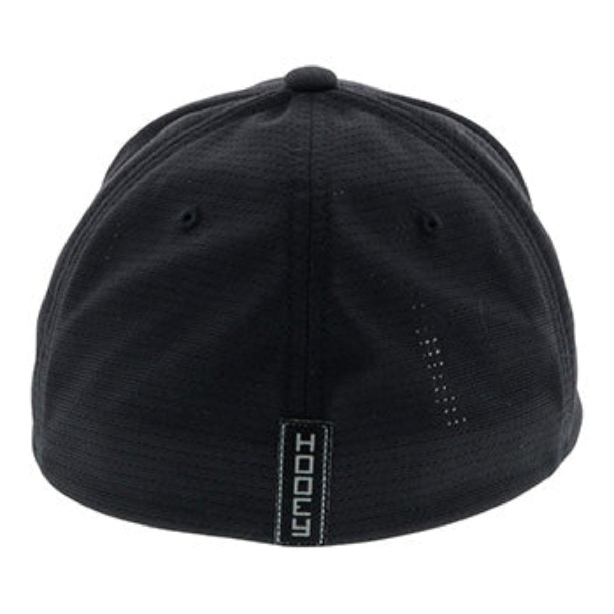 Hooey Blk High-Profile Cap With Embroidered Logo