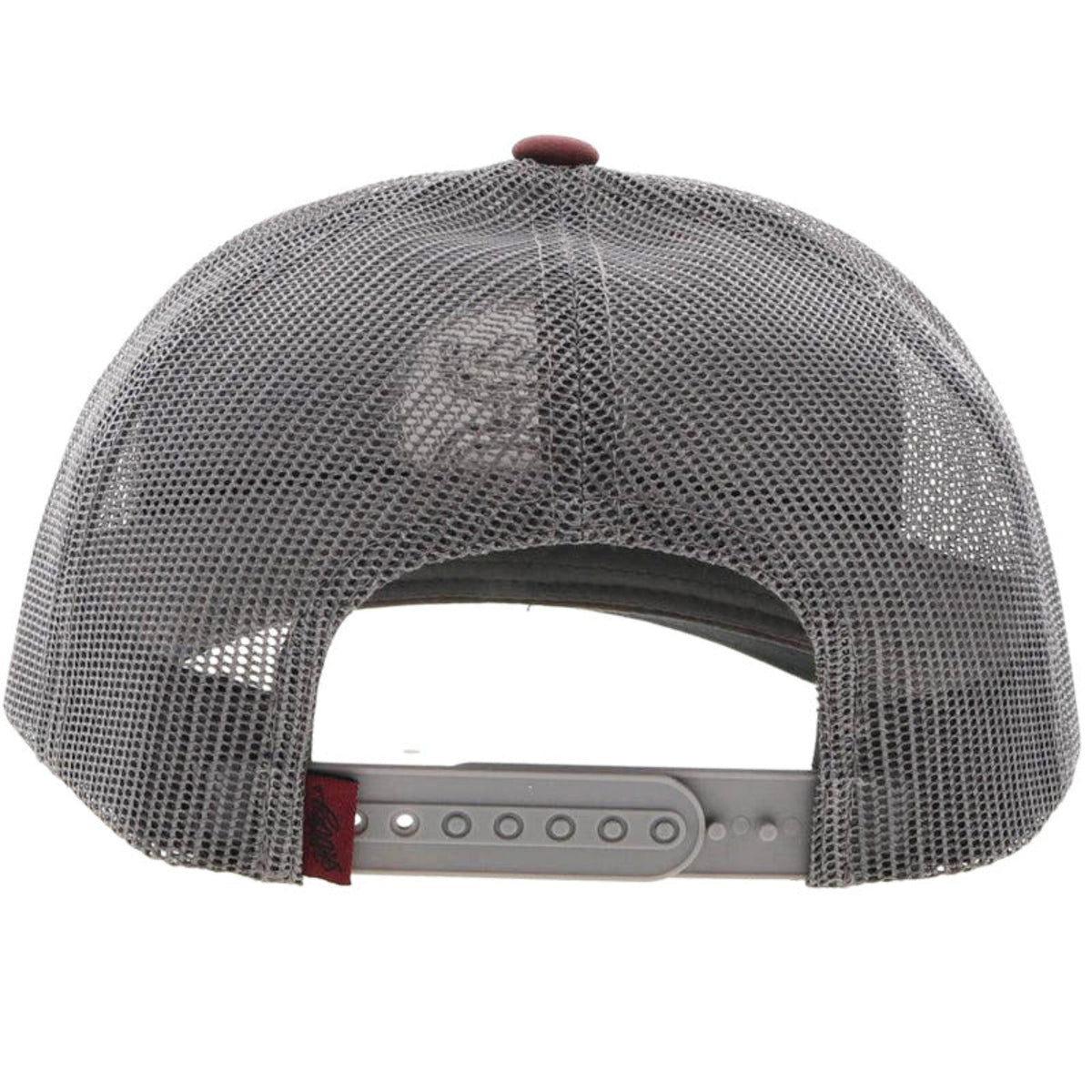 Hooey Mid Profile Maroon/Gry Cap-O Classic Patch