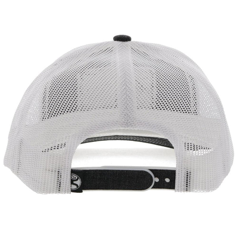 Hooey YOUTH Charcoal/White Cap-Cowboy Flag Patch