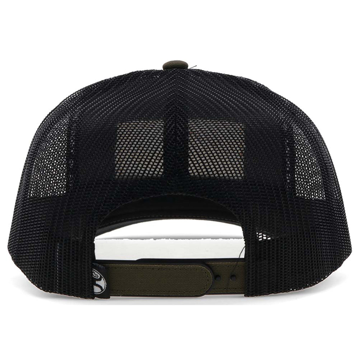 Hooey Rank Stock Olive Black Cap
