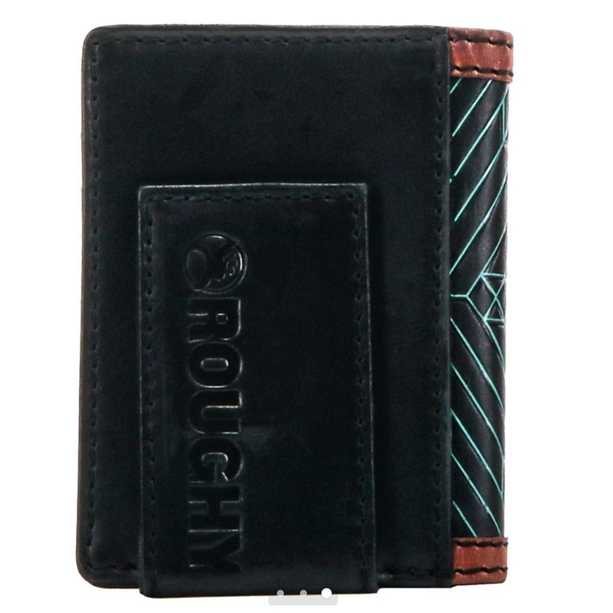 HOOey Turquoise Aztec Bi-Fold Money Clip