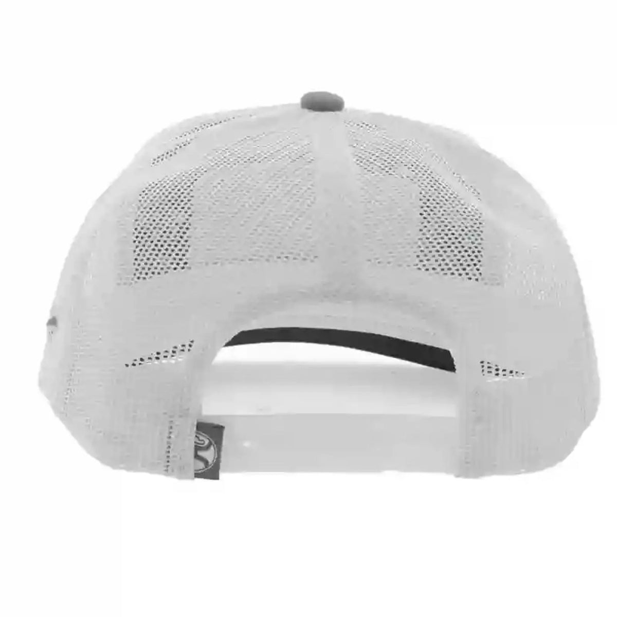 Hooey YOUTH Grey/White Cap-Turquoise Cactus Ropes Patch