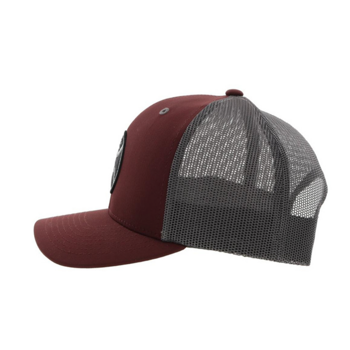 Hooey Maroon And Grey Primo Cap