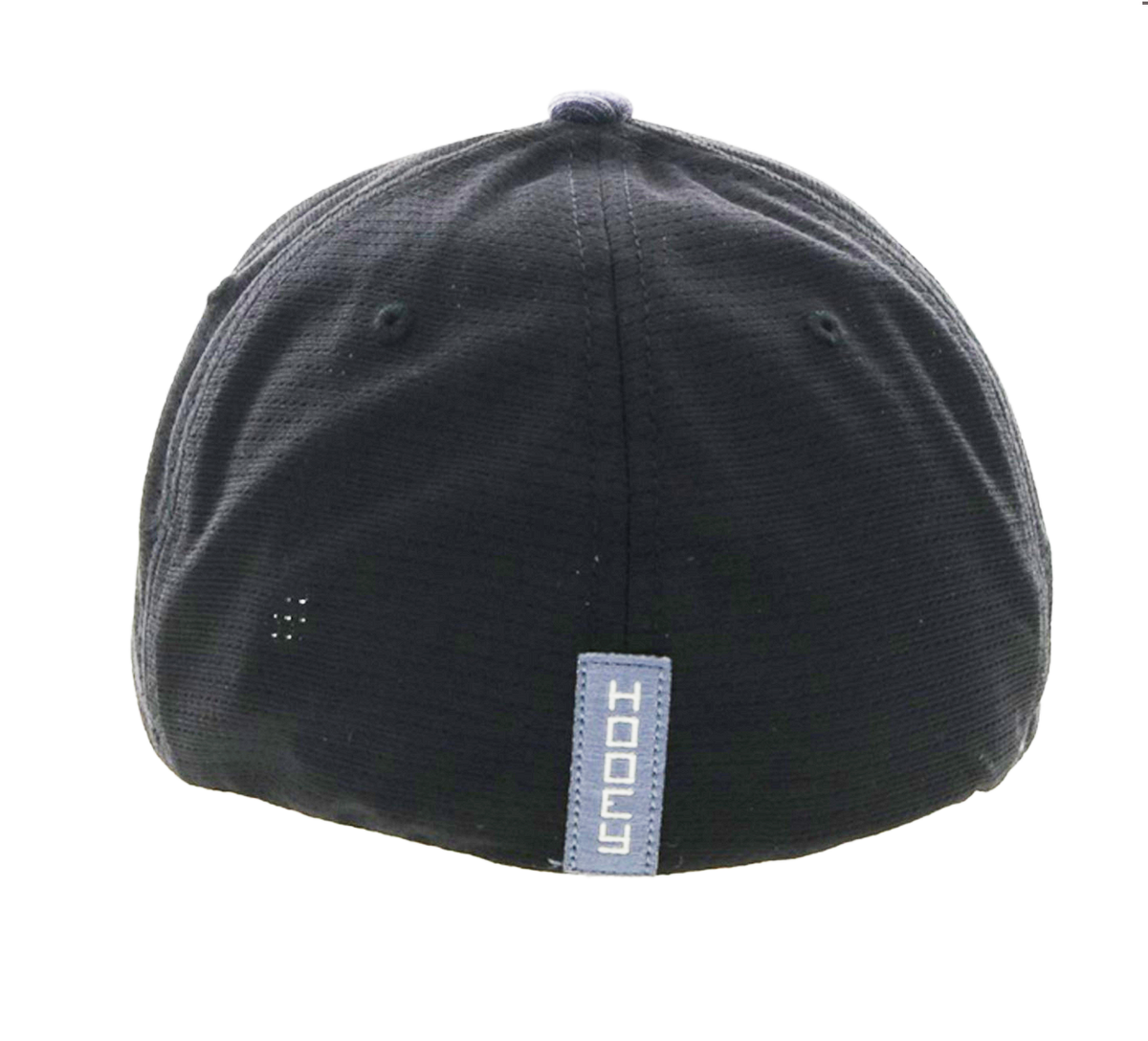 Hooey Heather Navy/Grey/Black Cap-White Hooey Up Patch