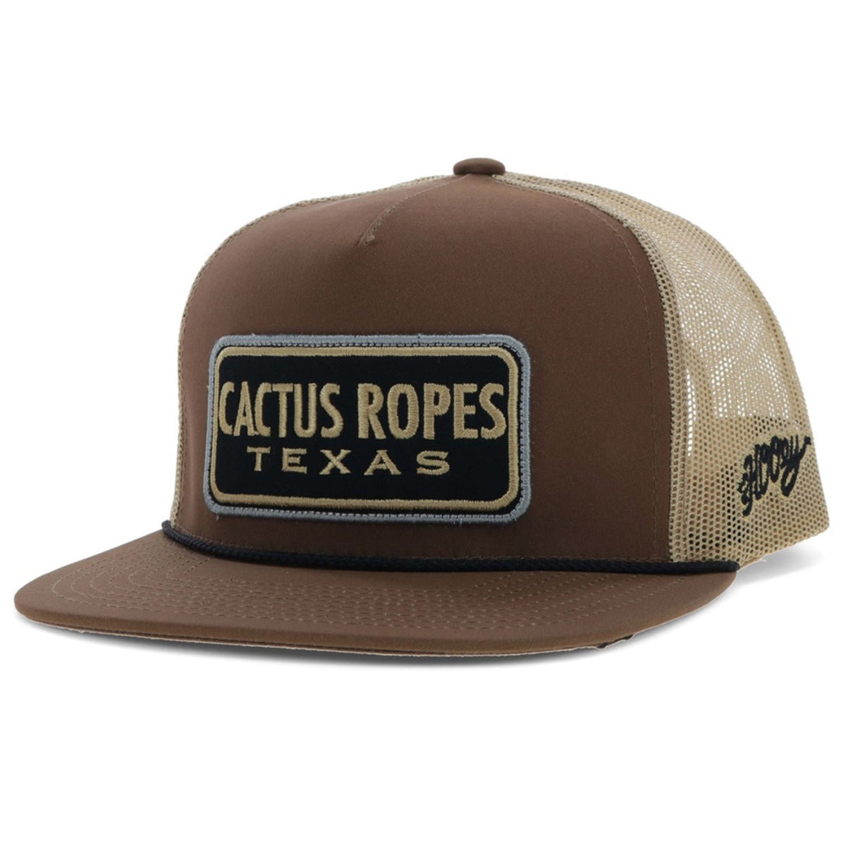HOOey Cactus Ropes Brown/Tan Cap