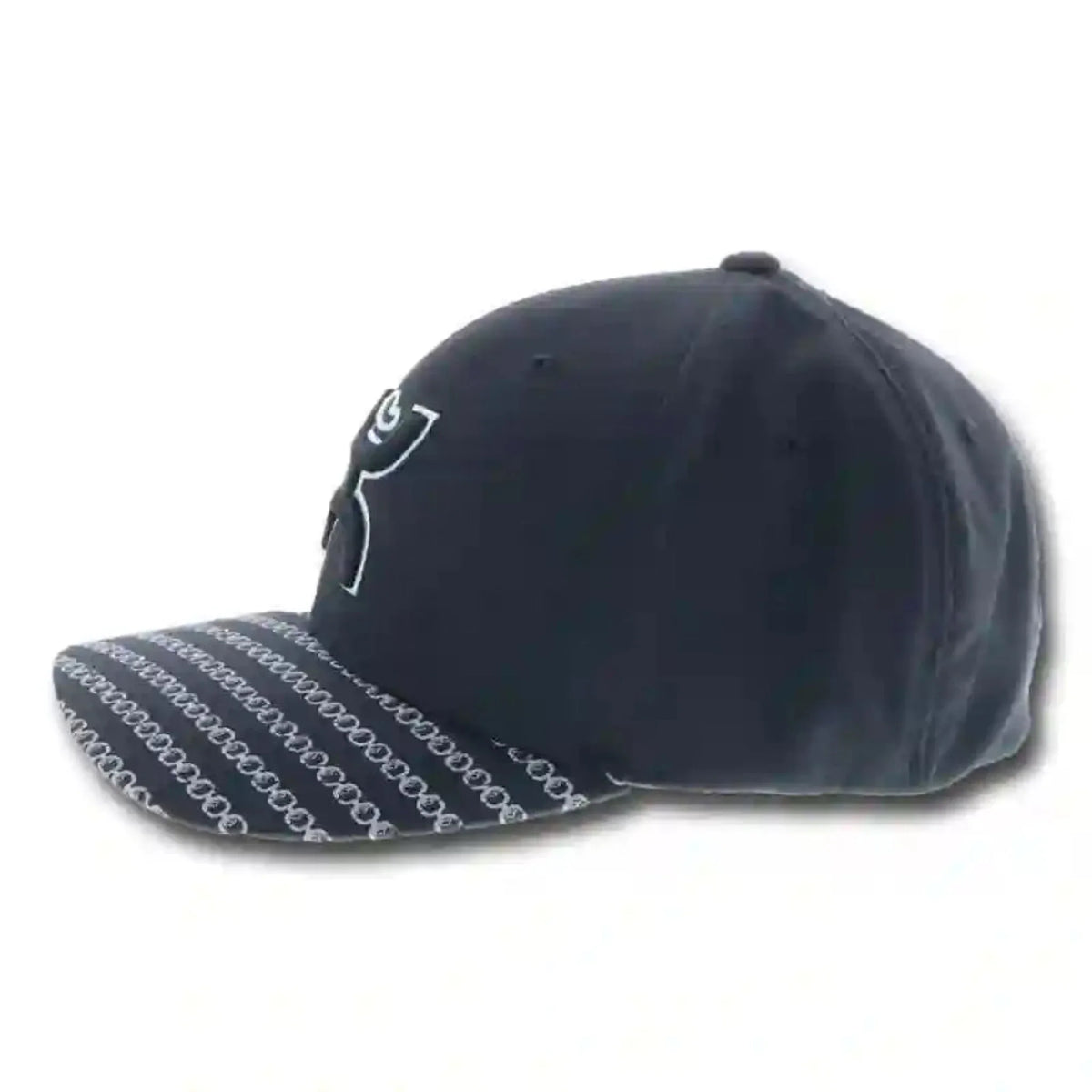  Hooey Mid Profile Black Cap-Printed Bill Hooey Logo