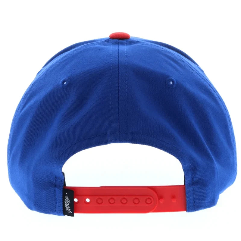  Hooey Jack Blue/Red Cap-3DRed/White Hooey H Patch