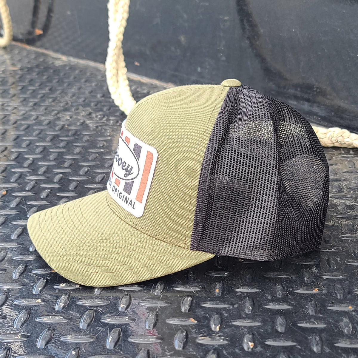  Hooey Sudan Olive & Black Cap
