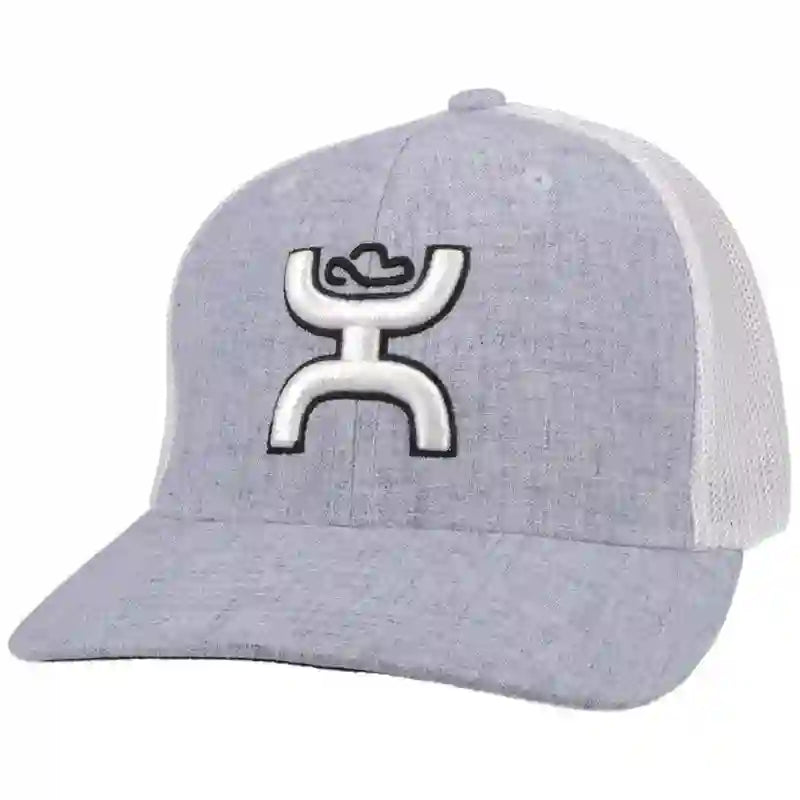  Hooey Mid Profile Lt. Blue/White Cap-White Hooey Up Patch