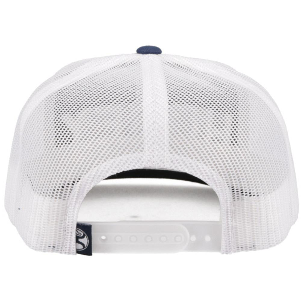  Hooey Navy And White Pistol Cap