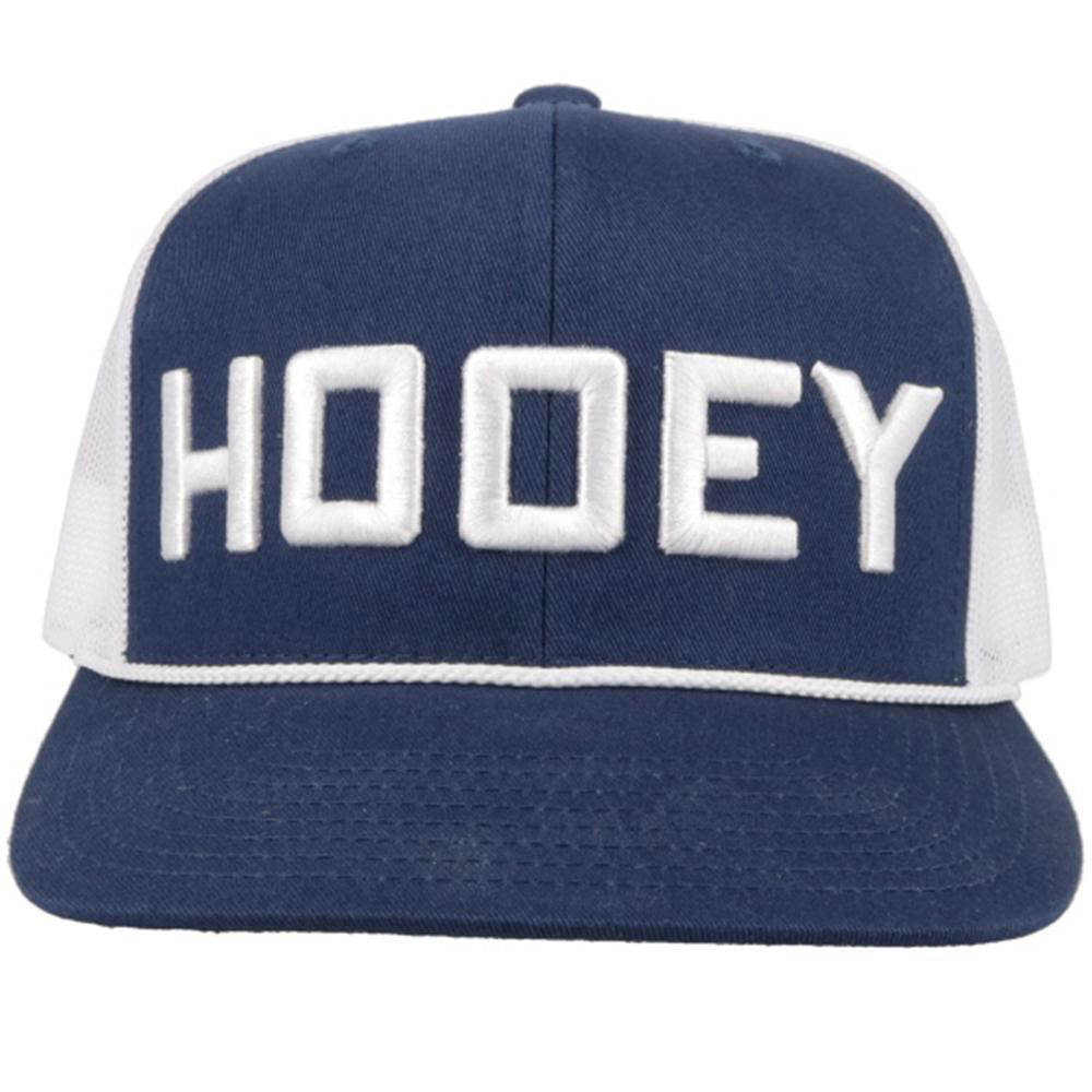  Hooey Navy And White Pistol Cap