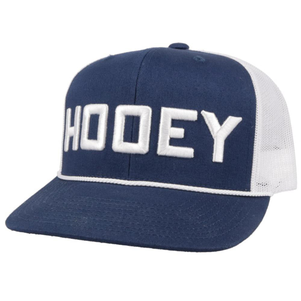  Hooey Navy And White Pistol Cap