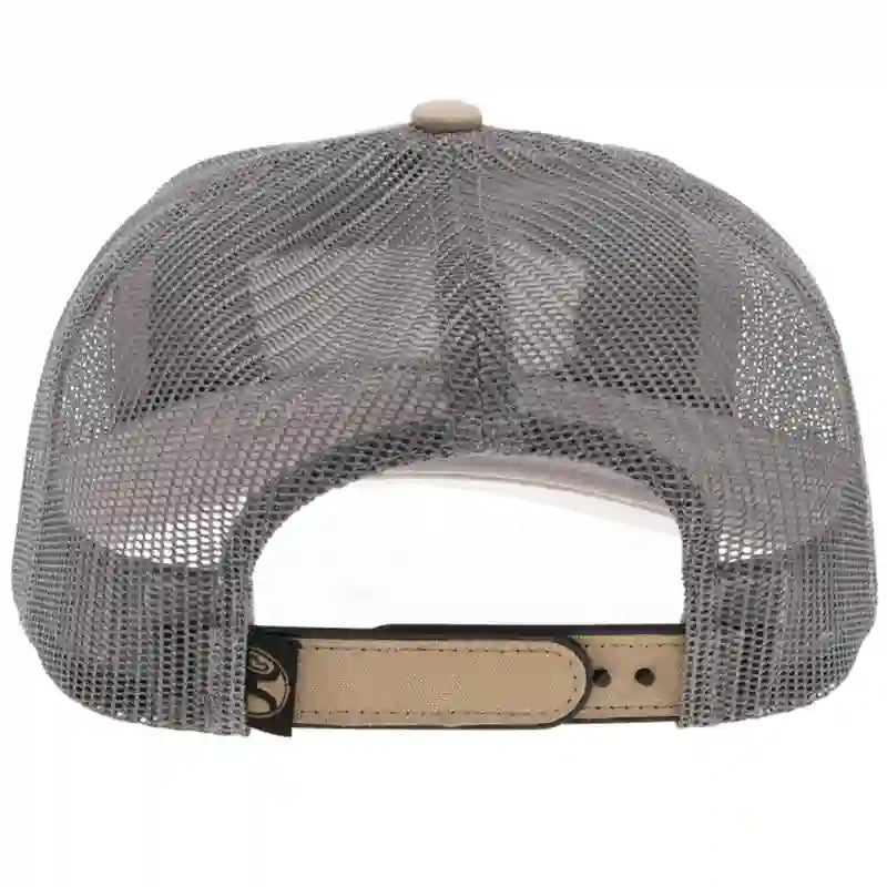  Hooey Tan/Grey Davis Cap-Orange/Cream Western Desert Patch