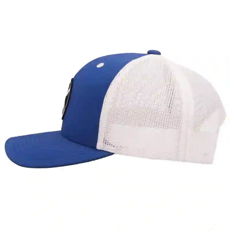  Hooey Blue/White Primo Cap-Classic Hooey Black/White Patch