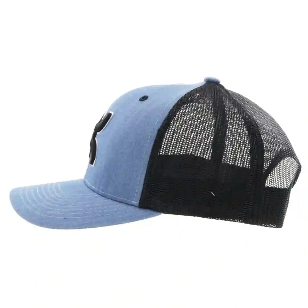  Hooey Denim/Black Sterling Cap-Hooey Up Patch