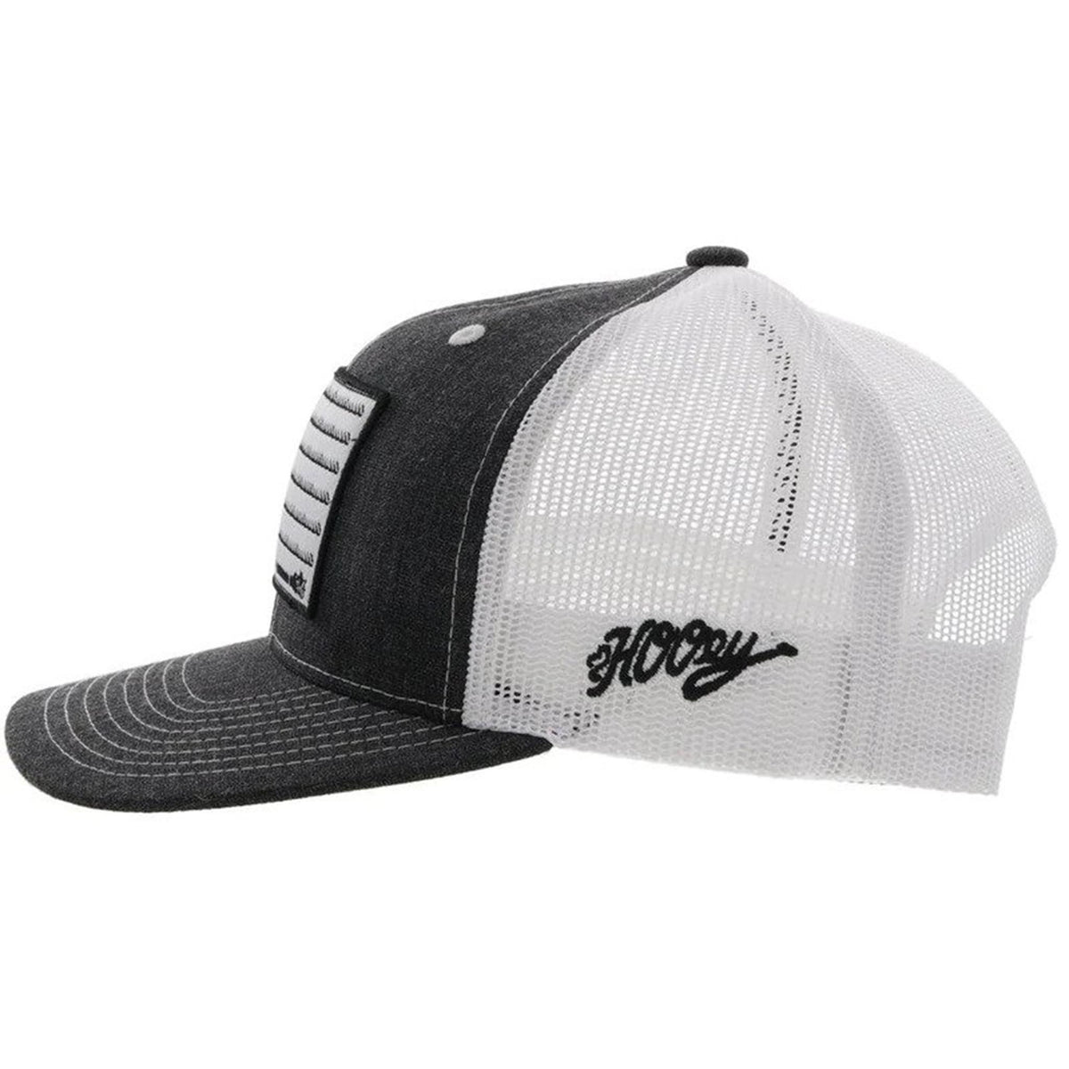  Hooey "Liberty Roper" Charcoal & White Cap