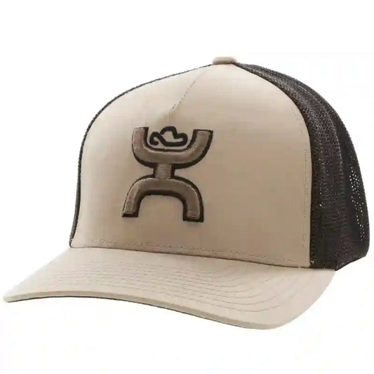  Hooey Mid Profile Tan/Brown Cap With Hooey Up Logo