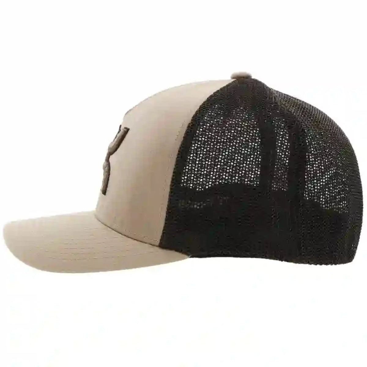  Hooey Mid Profile Tan/Brown Cap With Hooey Up Logo