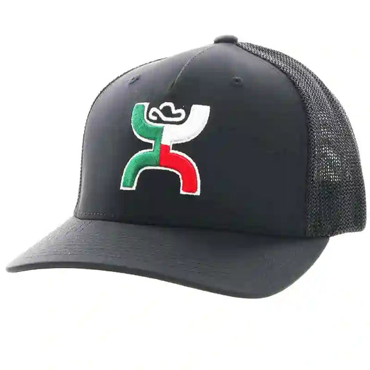  Hooey Boquilla Black Cap-Mexico Hooey Up Patch