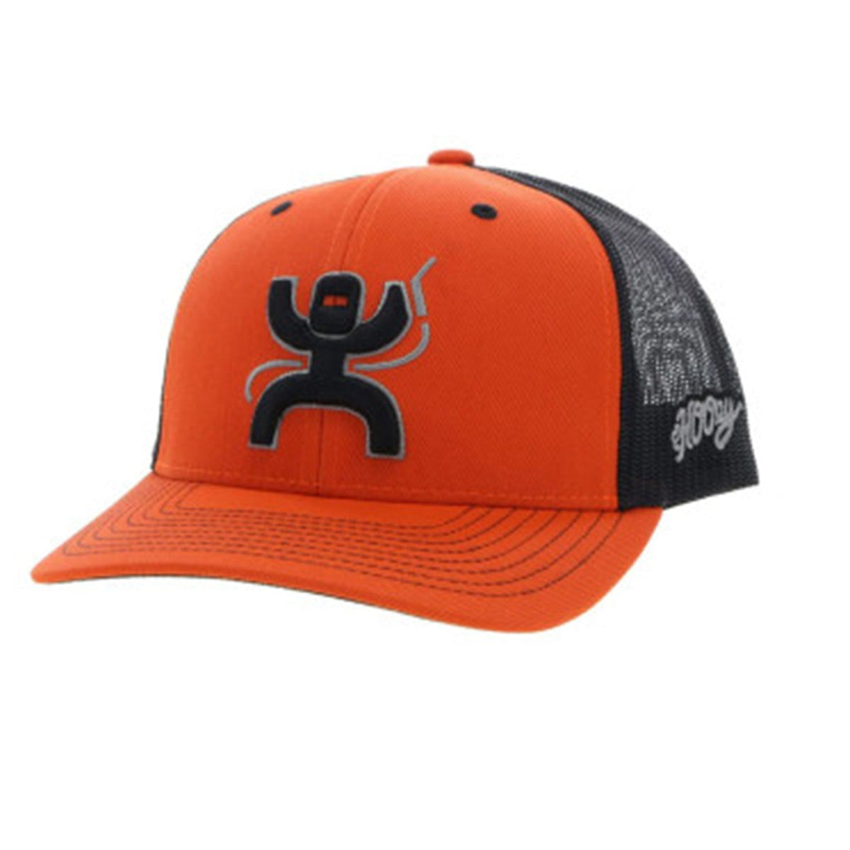  Hooey Orange & Black Cap-Black ARC WELDER Patch