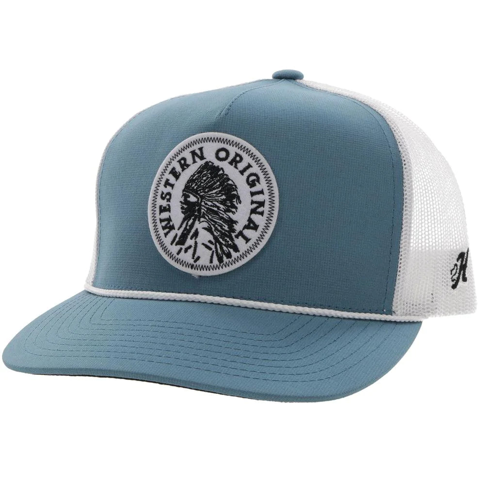  Hooey Quahanna Teal & White Cap