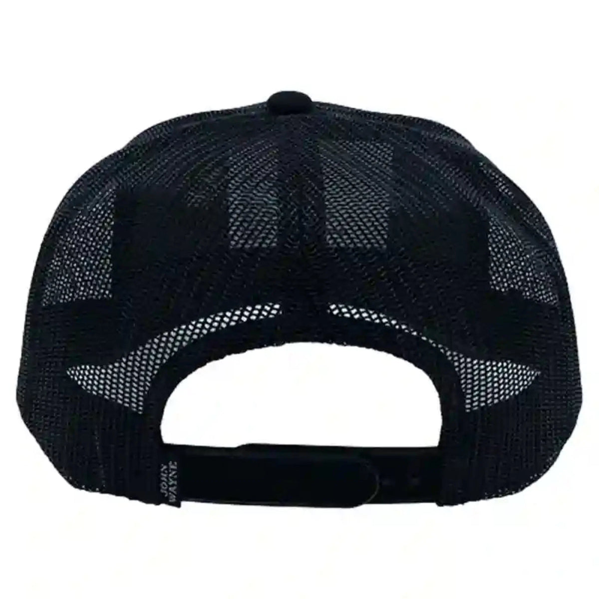  Hooey High Profile Black Cap- John Wayne Cattle Co. Logo