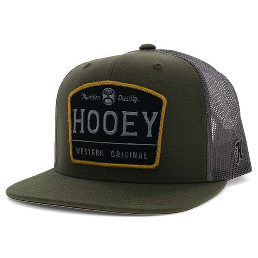  Hooey Trip Trucker Olive & Grey Cap