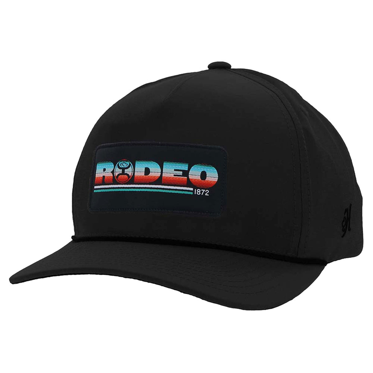  Hooey Rodeo Black Cap