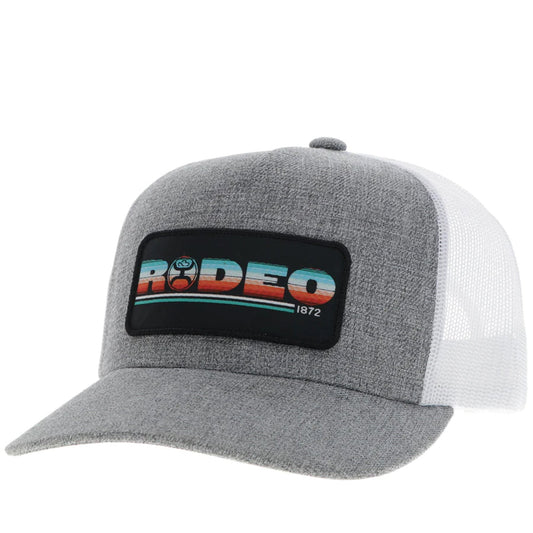  Hooey Youth Grey/White Serape Rodeo Cap