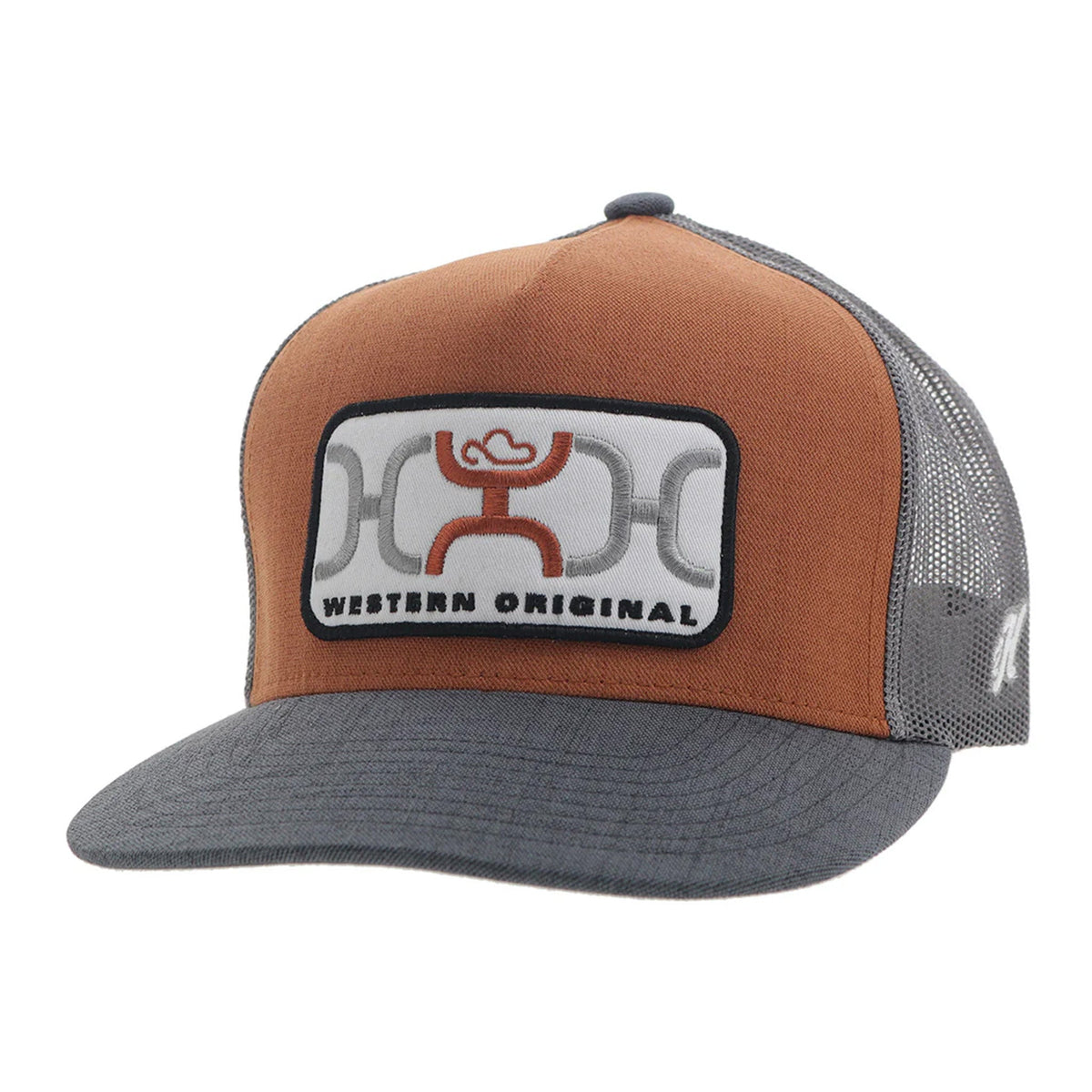  Hooey Youth Loop Orange & Grey Cap