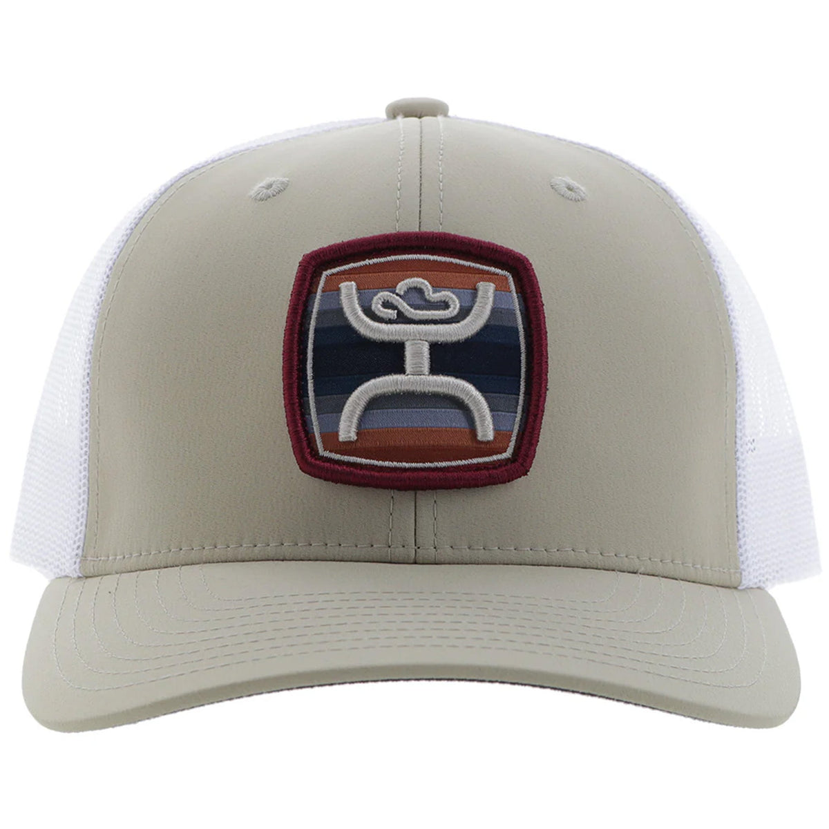  Hooey Zenith Tan White Serape Patch