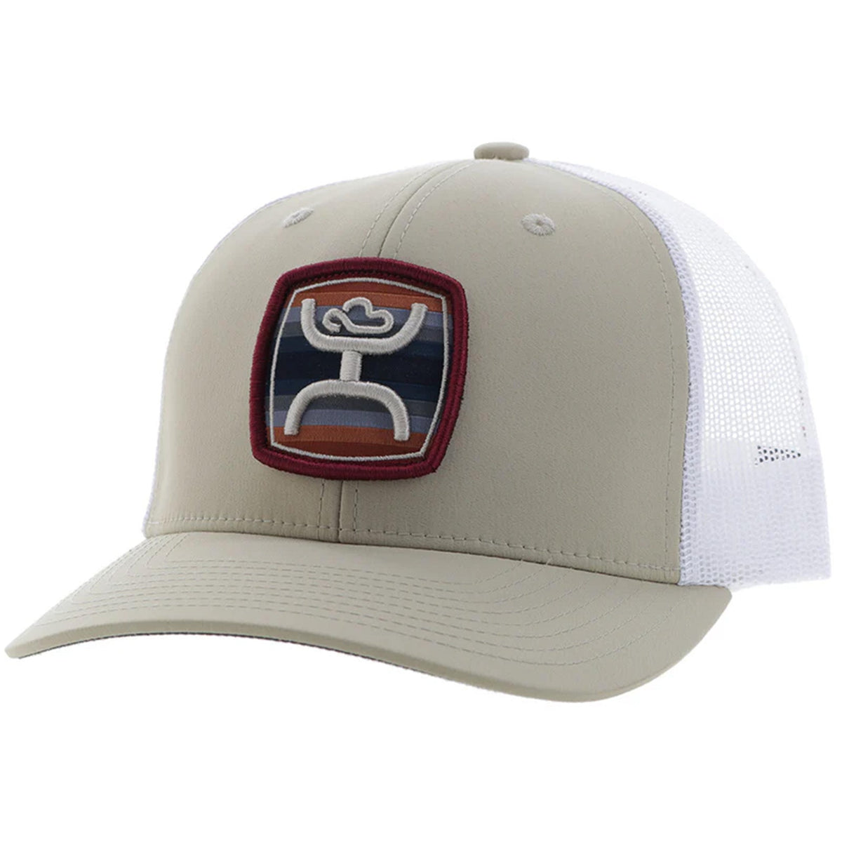  Hooey Zenith Tan White Serape Patch