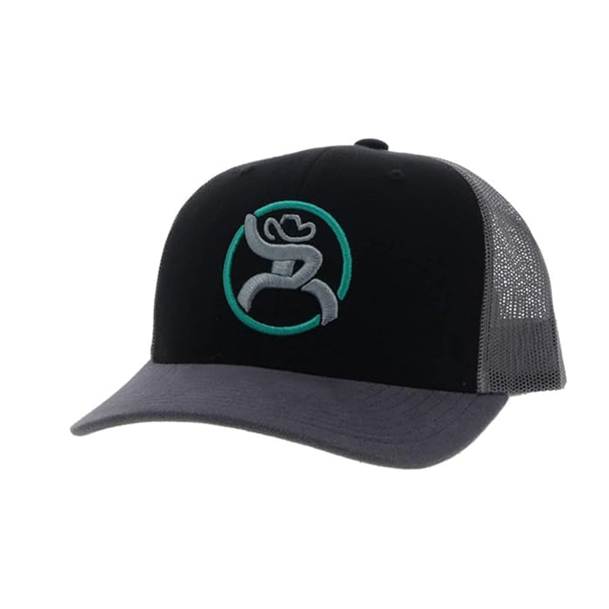  Hooey Youth Strap Roughy Black Cap