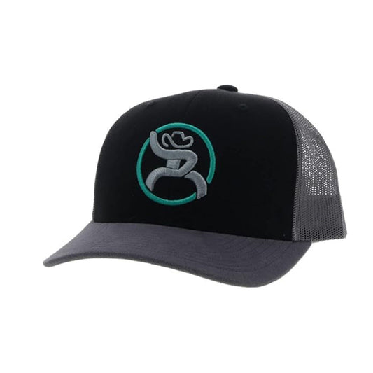  Hooey Youth Strap Roughy Black Cap
