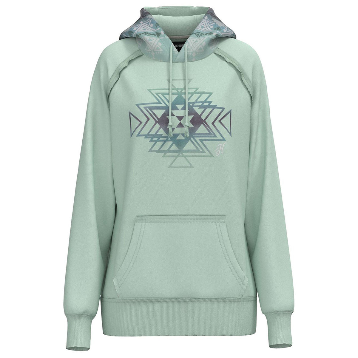  Hooey Women's Chaparral Teal Hoodie