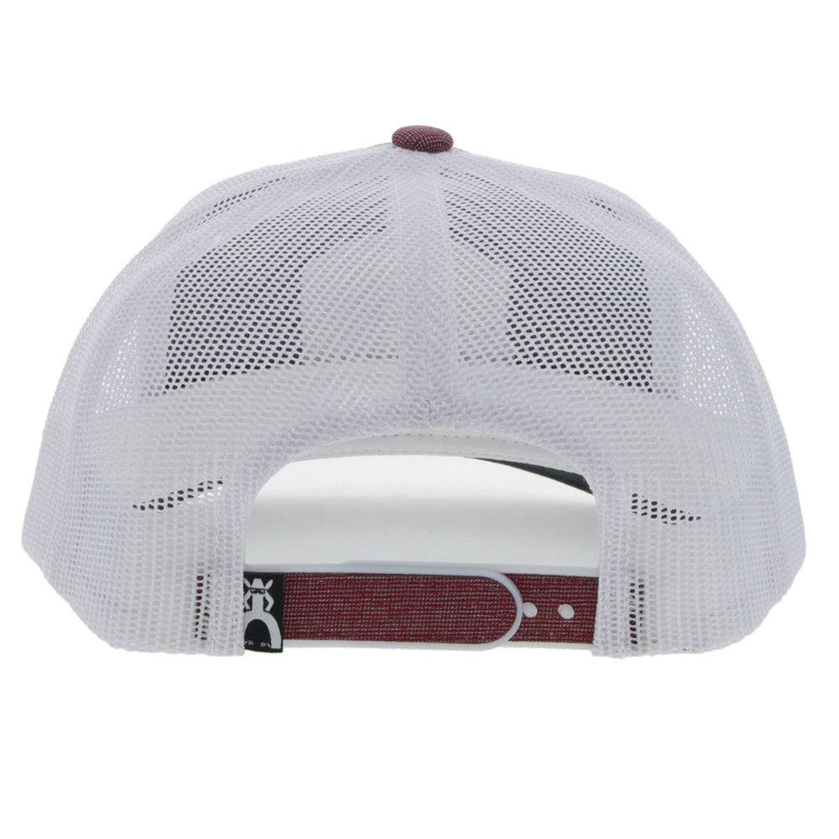  Hooey Youth Ranchero Punchy Maroon & White Cap