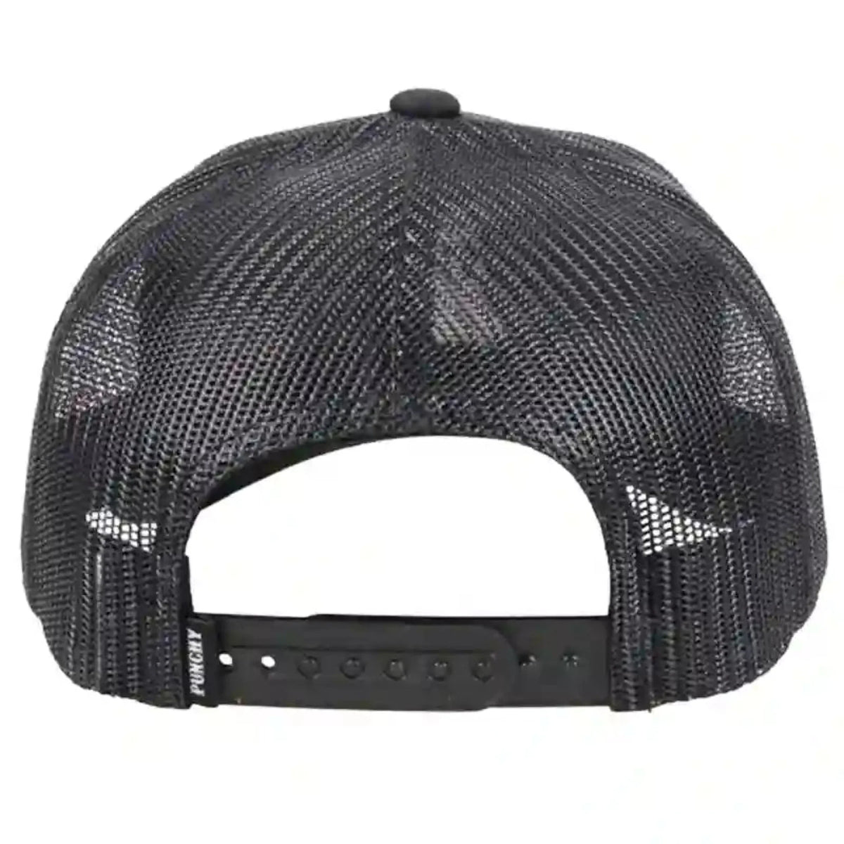  Hooey Black Cap-White/Black Punchy Patch