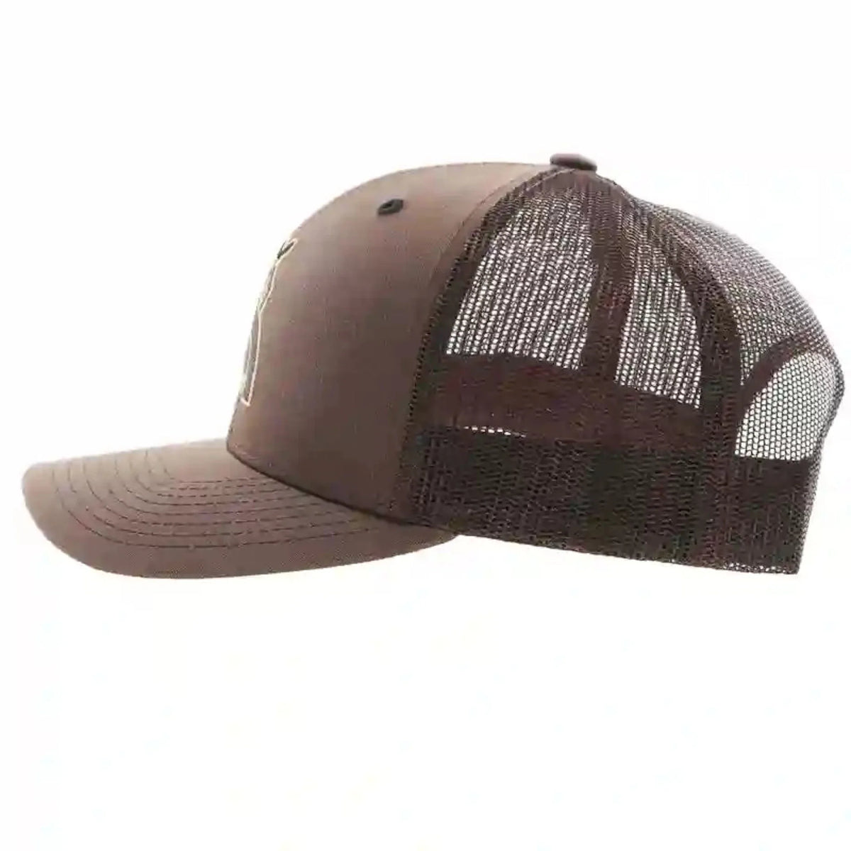  Hooey Mid Profile Brown/Brown Cap-Punchy Logo