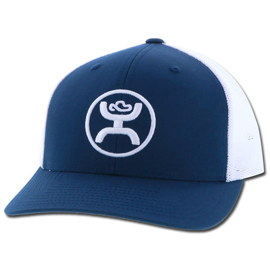  Hooey O Classic Navy & White Ball Cap
