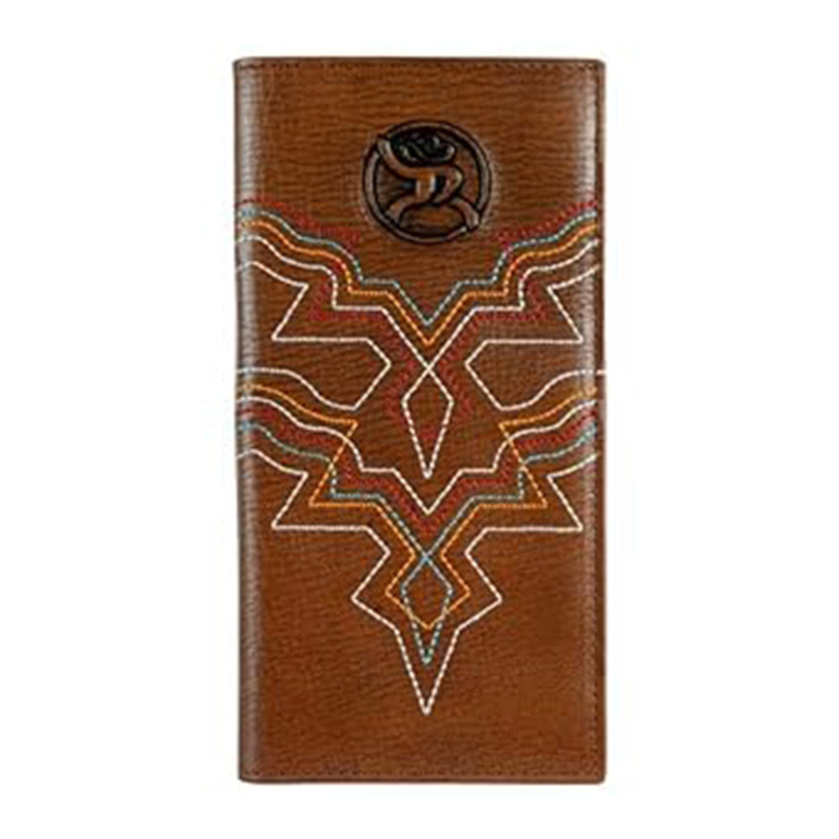  Hooey Tan Color Stitch Checkbook