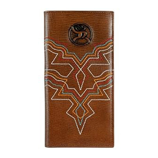  Hooey Tan Color Stitch Checkbook