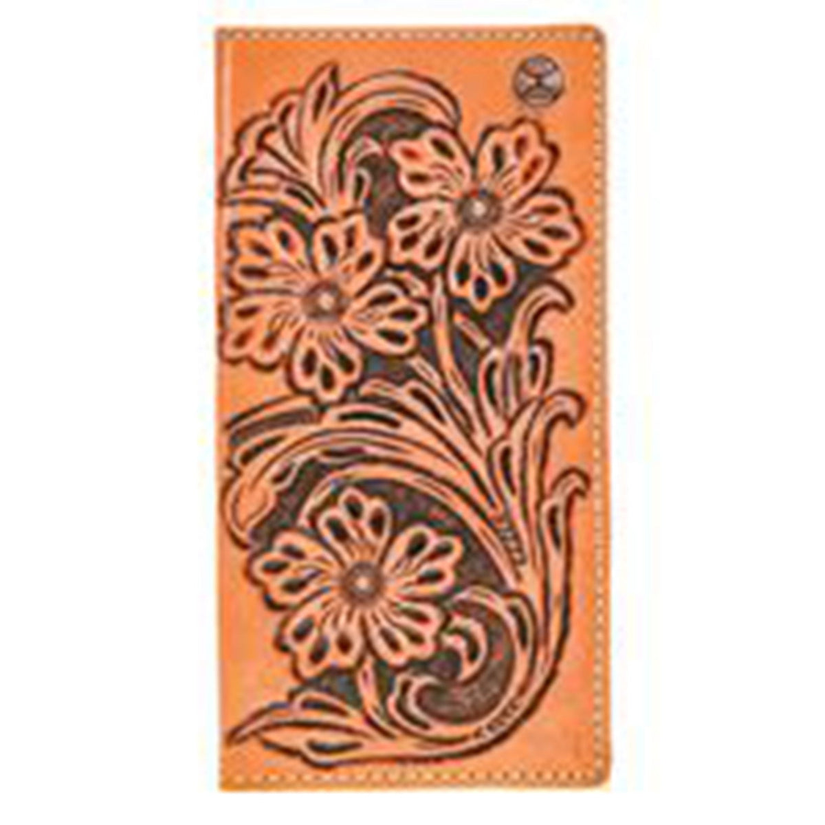  Hooey Floral Tooled Wallet