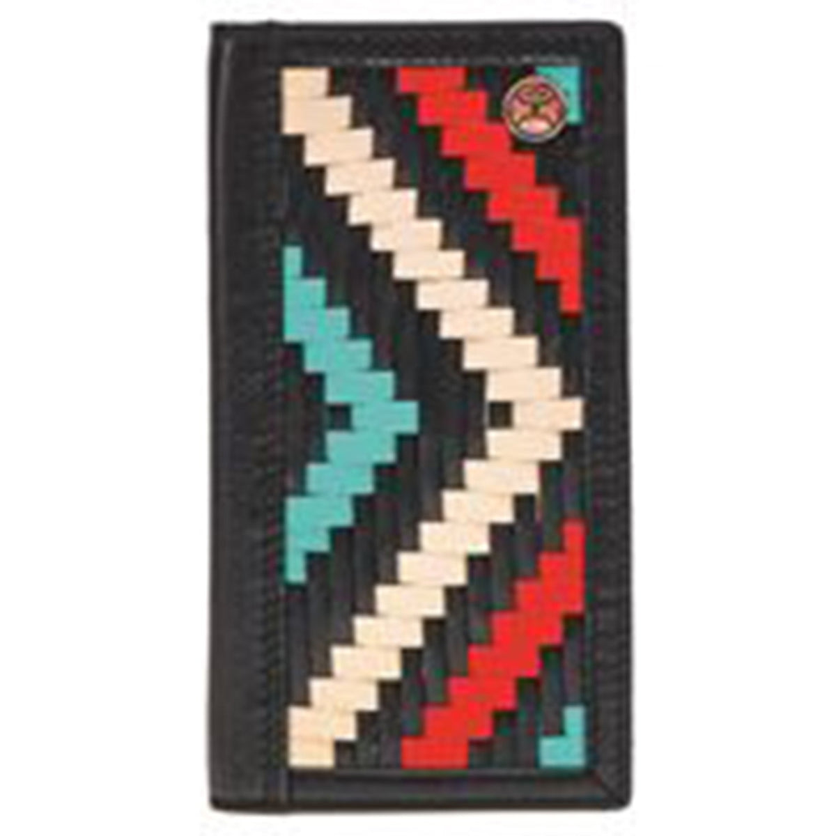  Hooey Hand Woven Four Color Aztec Wallet