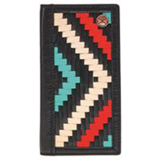  Hooey Hand Woven Four Color Aztec Wallet