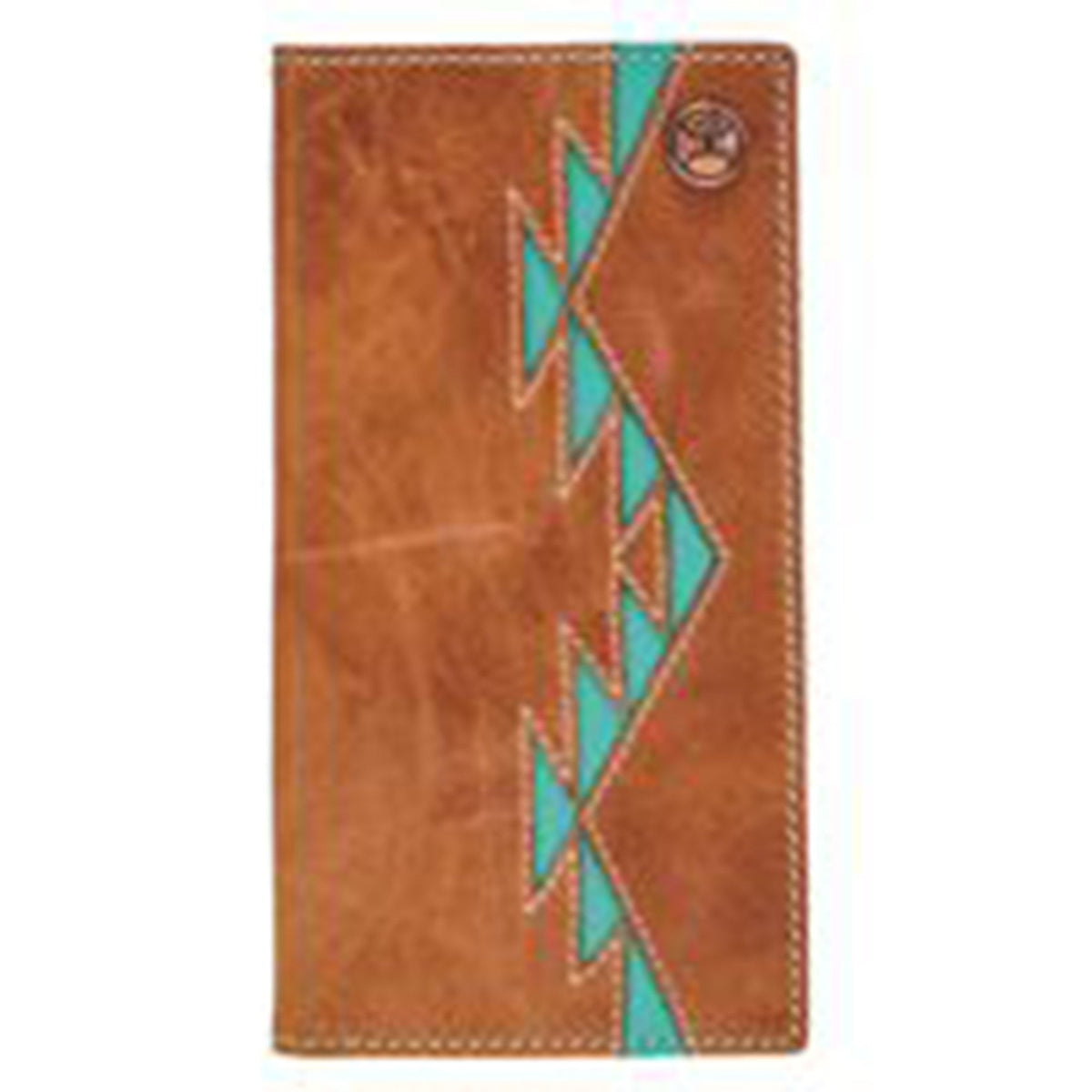  Hooey Turquoise Aztec Rodeo Wallet