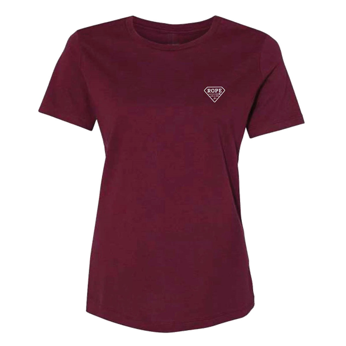  Hooey Women's Cranberry Rope Tee