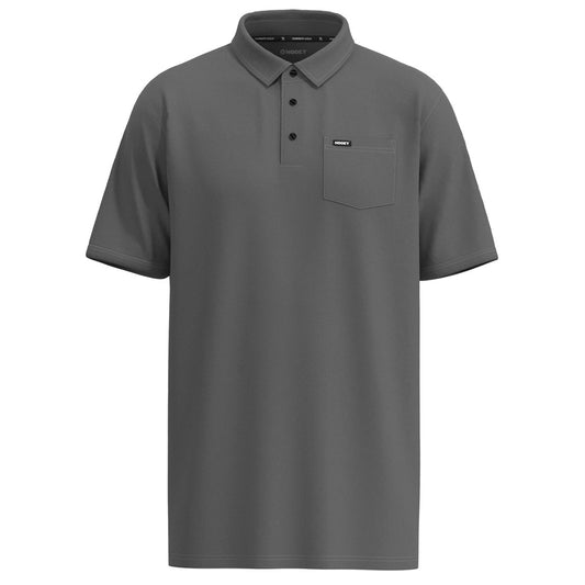  Hooey Men's Grey Polo With Pocket
