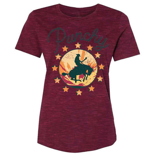  Hooey Women's Cranberry Punchy Tee