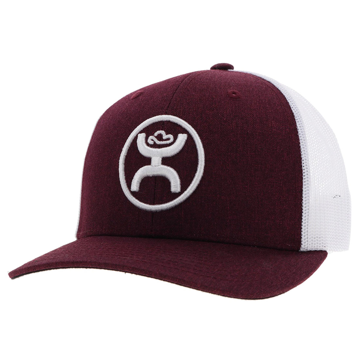 Hooey Maroon & White "O Classic" Cap