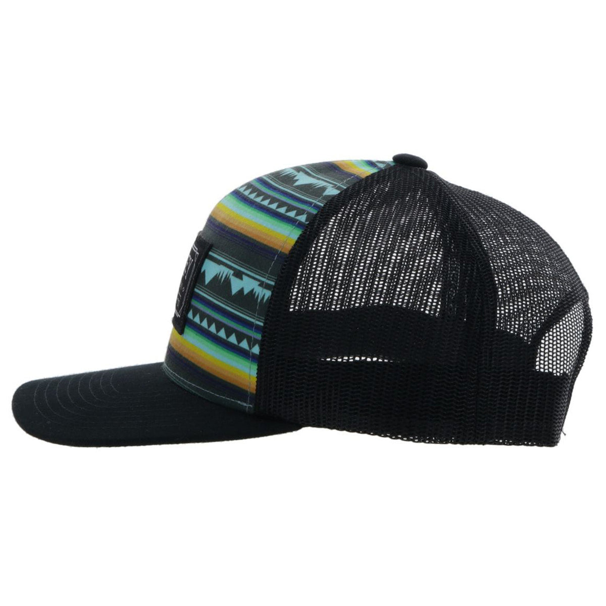  Hooey Doc Turquoise & Black Aztec Cap